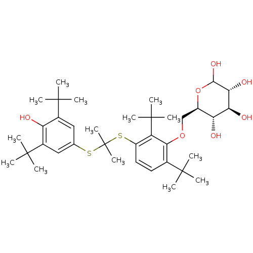 Chemical structure of BindingDB Monomer ID 50156934