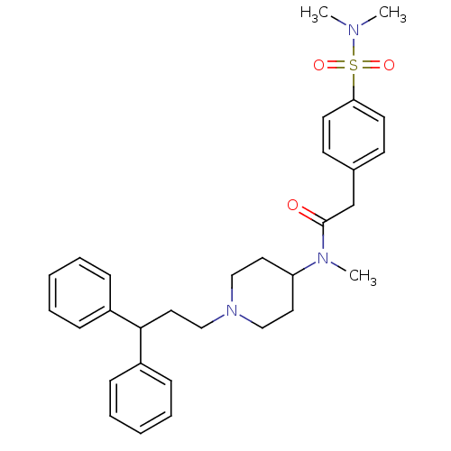 Chemical structure of BindingDB Monomer ID 50156989