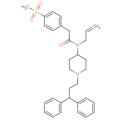 Chemical structure of BindingDB Monomer ID 50157000