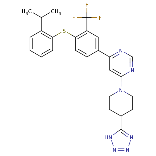 Chemical structure of BindingDB Monomer ID 50157374