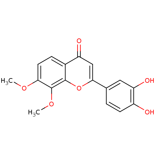 Chemical structure of BindingDB Monomer ID 50157546