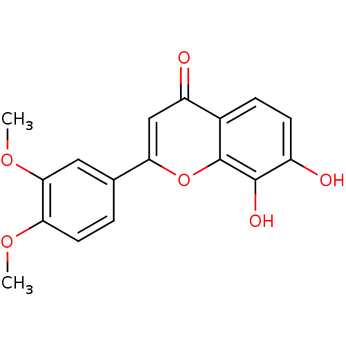 Chemical structure of BindingDB Monomer ID 50157565