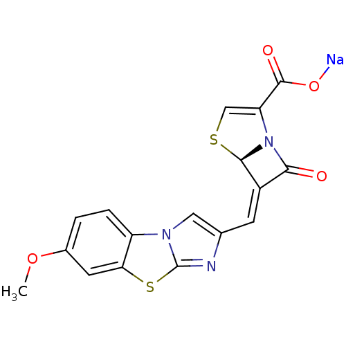Chemical structure of BindingDB Monomer ID 50157691