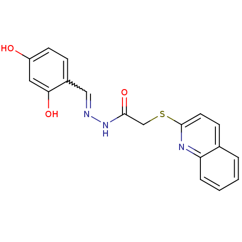Chemical structure of BindingDB Monomer ID 50157761