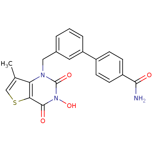 Chemical structure of BindingDB Monomer ID 50157849