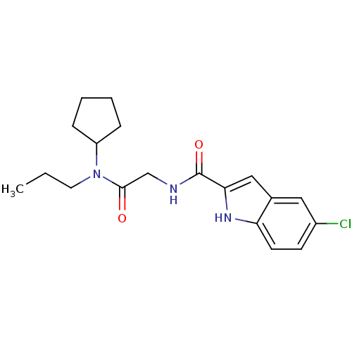 Chemical structure of BindingDB Monomer ID 50158236