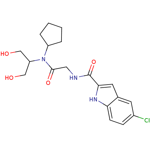 Chemical structure of BindingDB Monomer ID 50158243