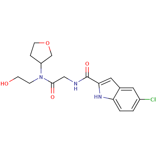Chemical structure of BindingDB Monomer ID 50158245