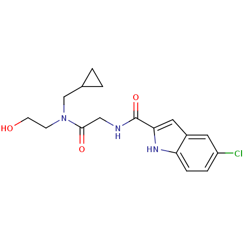 Chemical structure of BindingDB Monomer ID 50158252