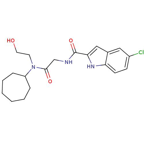 Chemical structure of BindingDB Monomer ID 50158255