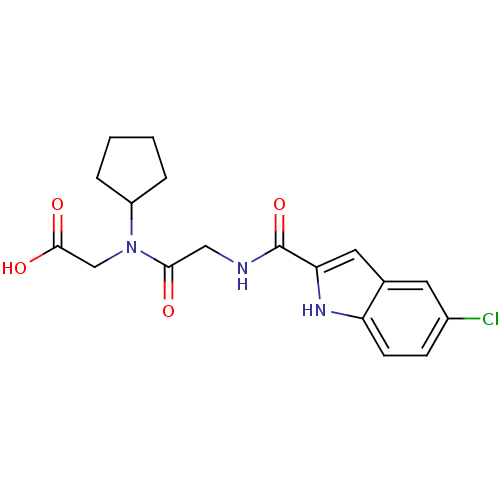 Chemical structure of BindingDB Monomer ID 50158260