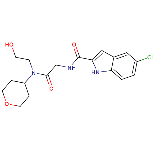 Chemical structure of BindingDB Monomer ID 50158273