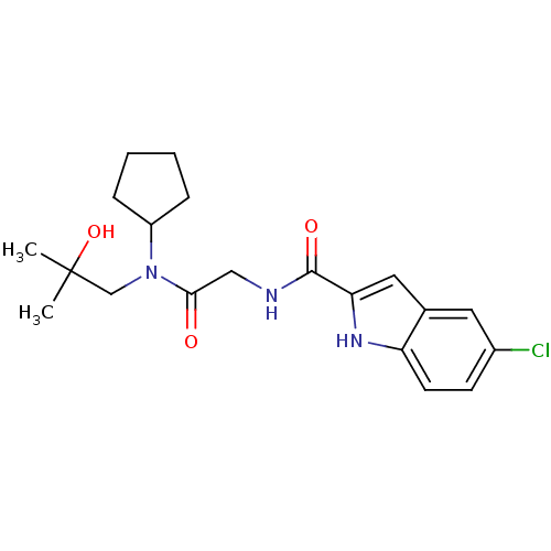 Chemical structure of BindingDB Monomer ID 50158277