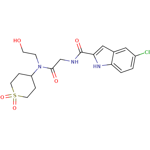 Chemical structure of BindingDB Monomer ID 50158278