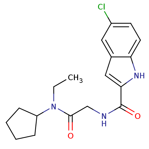 Chemical structure of BindingDB Monomer ID 50158286