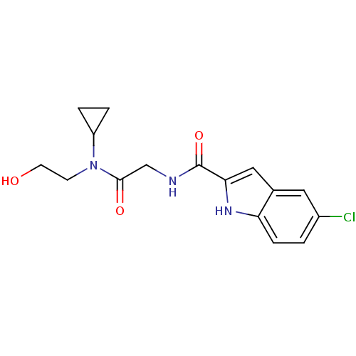 Chemical structure of BindingDB Monomer ID 50158287