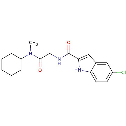 Chemical structure of BindingDB Monomer ID 50158294