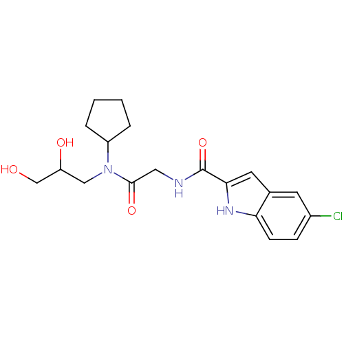 Chemical structure of BindingDB Monomer ID 50158295