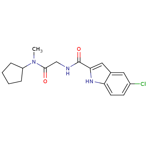 Chemical structure of BindingDB Monomer ID 50158304