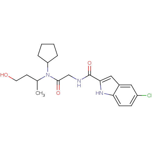 Chemical structure of BindingDB Monomer ID 50158307