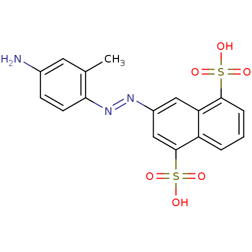 Chemical structure of BindingDB Monomer ID 50158380