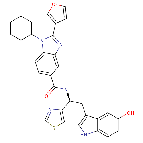 Chemical structure of BindingDB Monomer ID 50158528