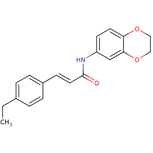 Chemical structure of BindingDB Monomer ID 50158629