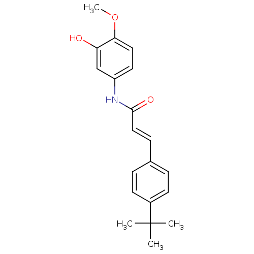 Chemical structure of BindingDB Monomer ID 50158640
