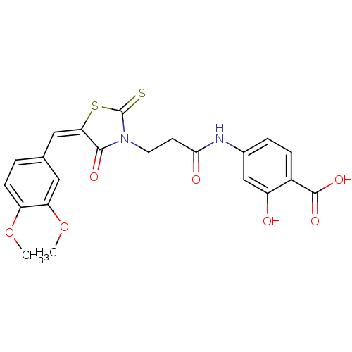 Chemical structure of BindingDB Monomer ID 50158741