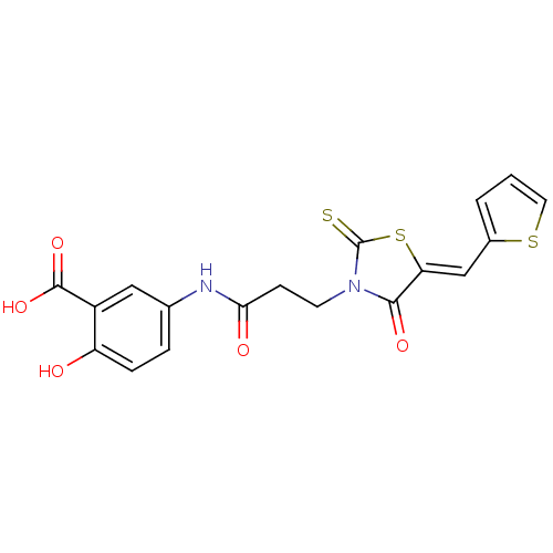 Chemical structure of BindingDB Monomer ID 50158747