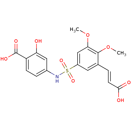 Chemical structure of BindingDB Monomer ID 50158754