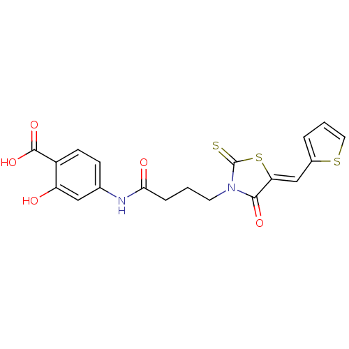 Chemical structure of BindingDB Monomer ID 50158756