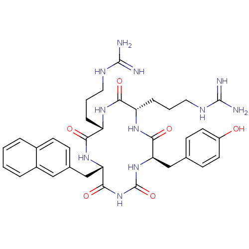 Chemical structure of BindingDB Monomer ID 50159213