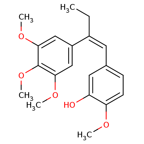 Chemical structure of BindingDB Monomer ID 50159292
