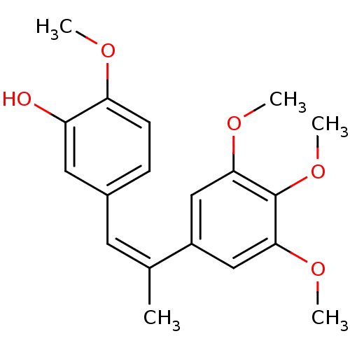 Chemical structure of BindingDB Monomer ID 50159294