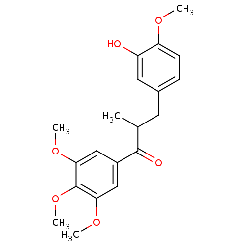 Chemical structure of BindingDB Monomer ID 50159302