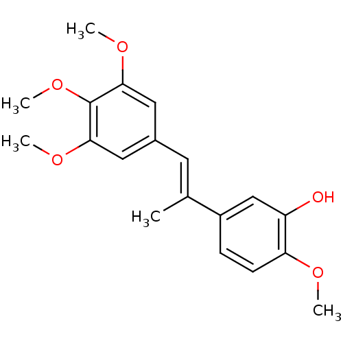 Chemical structure of BindingDB Monomer ID 50159315