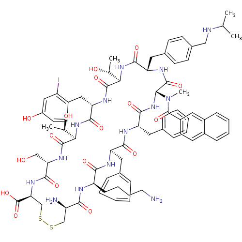 Chemical structure of BindingDB Monomer ID 50159395