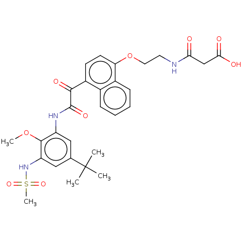 Chemical structure of BindingDB Monomer ID 50159532