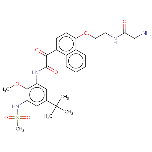 Chemical structure of BindingDB Monomer ID 50159533