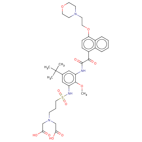 Chemical structure of BindingDB Monomer ID 50159549