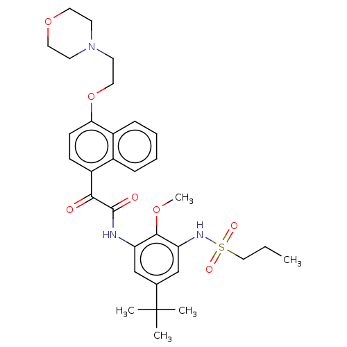 Chemical structure of BindingDB Monomer ID 50159554