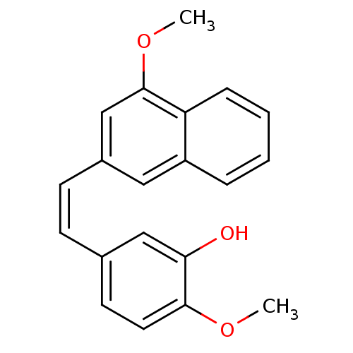 Chemical structure of BindingDB Monomer ID 50159562