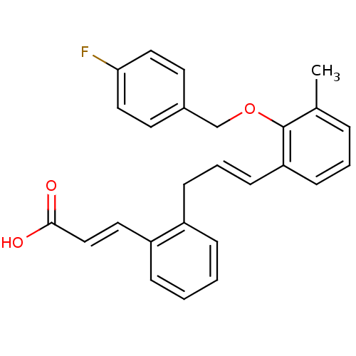 Chemical structure of BindingDB Monomer ID 50159762