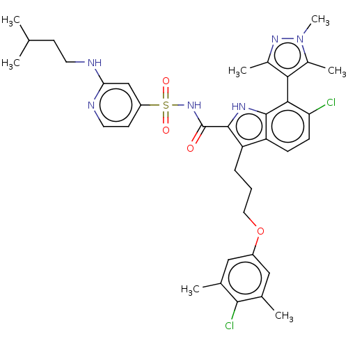 Chemical structure of BindingDB Monomer ID 50159991
