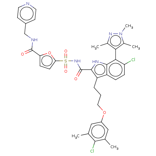 Chemical structure of BindingDB Monomer ID 50159993