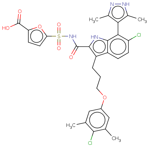 Chemical structure of BindingDB Monomer ID 50160014