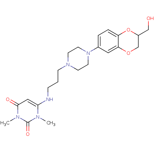 Chemical structure of BindingDB Monomer ID 50160153