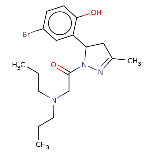 Chemical structure of BindingDB Monomer ID 50160329