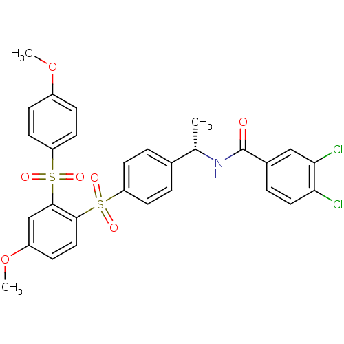 Chemical structure of BindingDB Monomer ID 50160443
